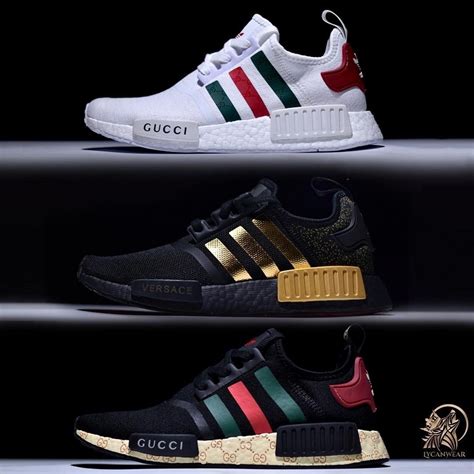 custom gucci shoes nmd|adidas x Gucci official website.